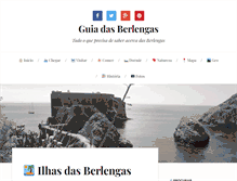 Tablet Screenshot of berlengas.org